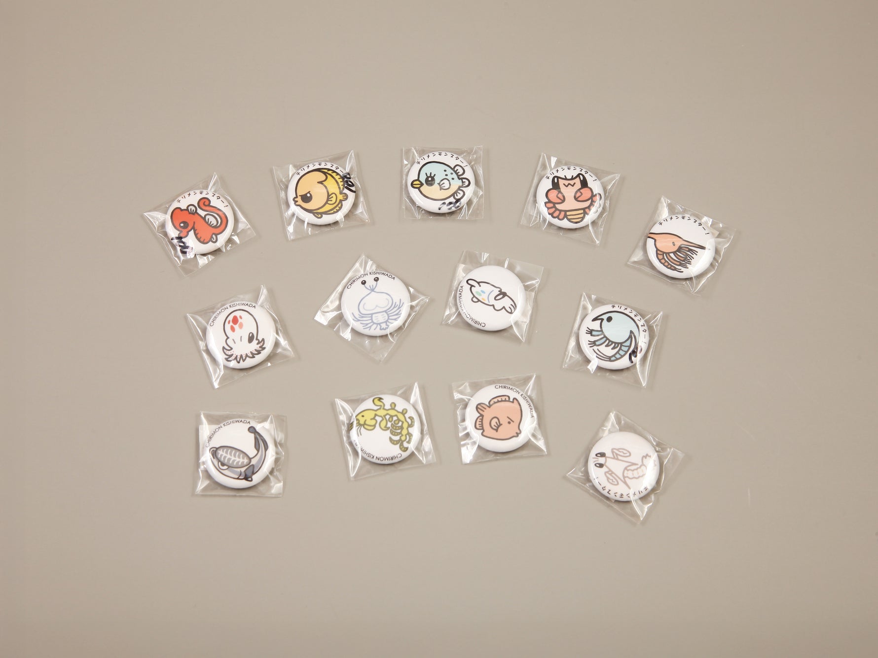 チリメンモンスターバッジ