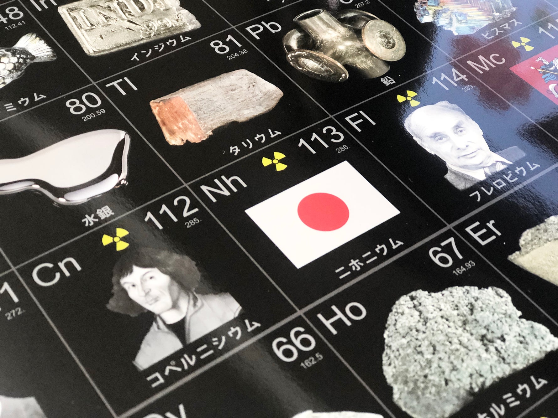 世界一美しい周期表ポスター 日本語版