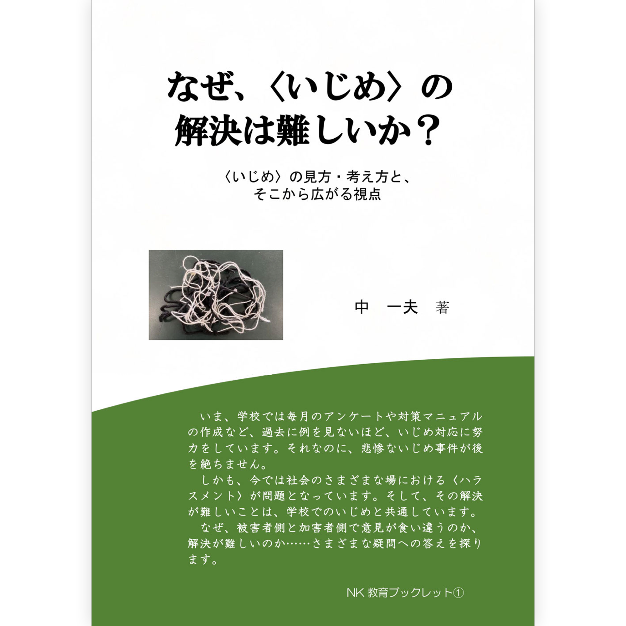 なぜ，〈いじめ〉の解決は難しいか？