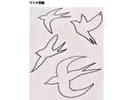 ツバメの型紙