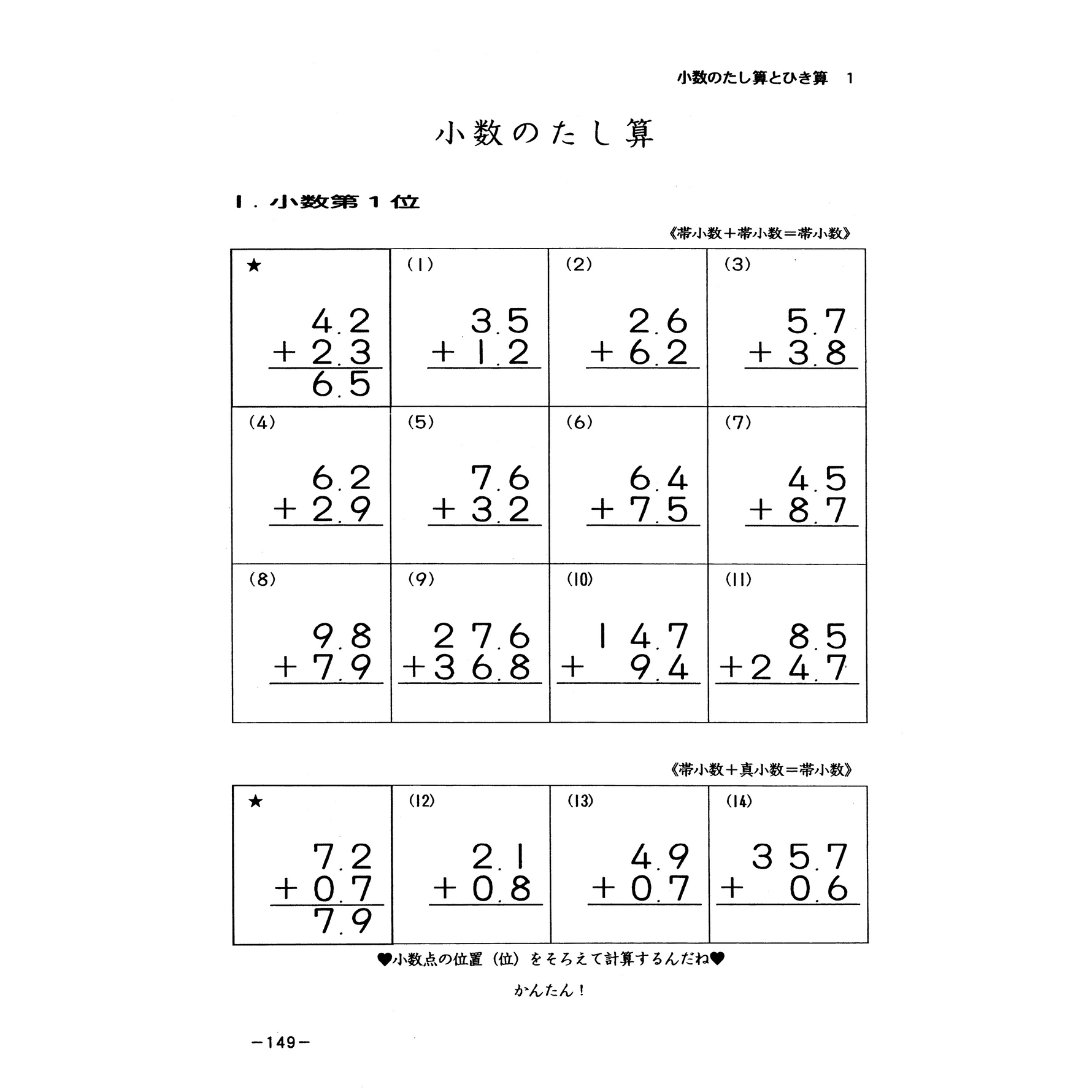 加減乗除のすべて