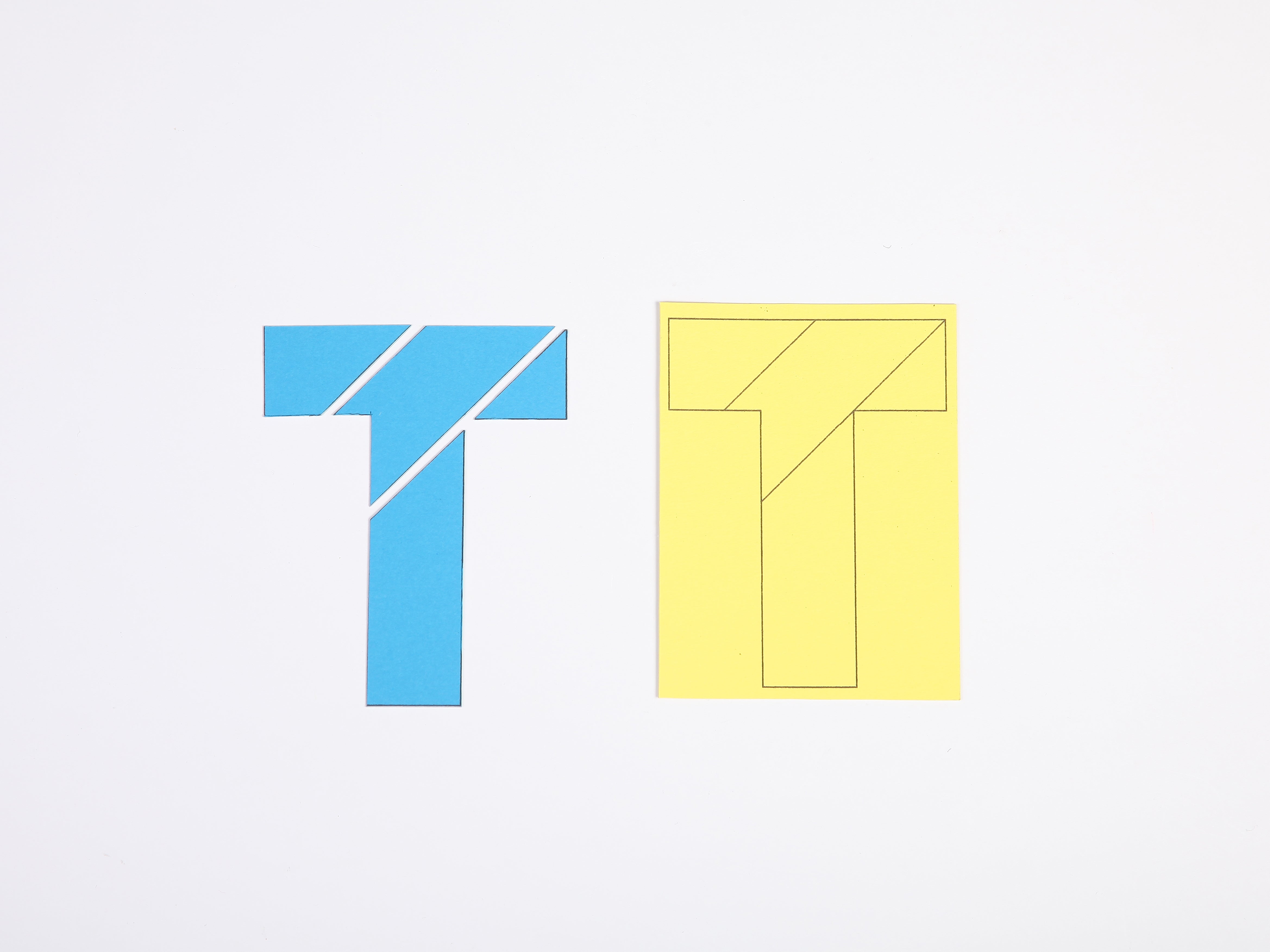Ｔパズル（タングラム）