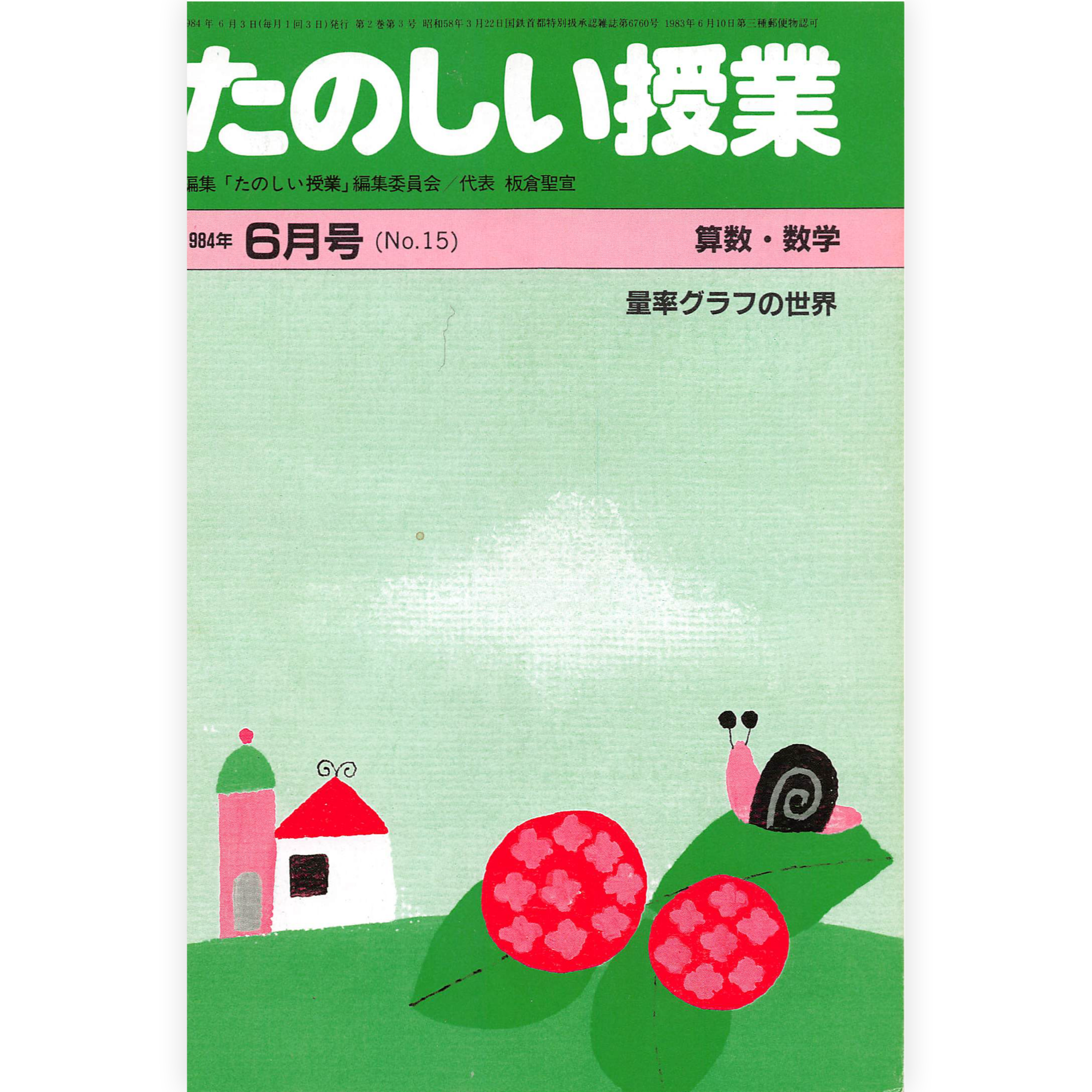 たのしい授業No.15　1984年６月号
