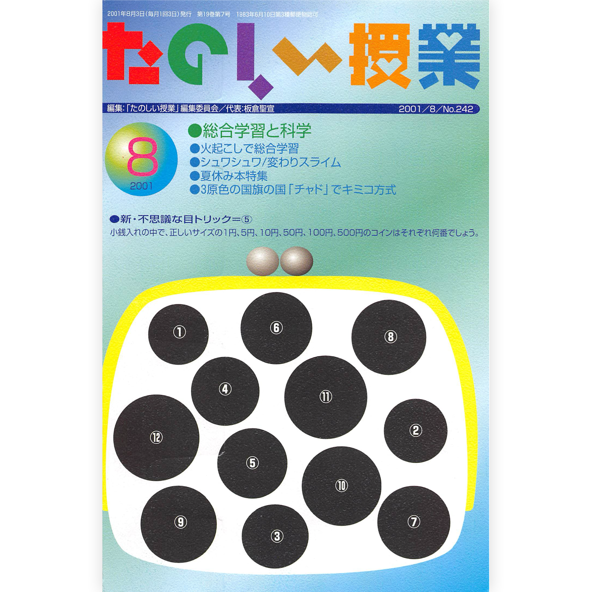 たのしい授業No.242　2001年８月号