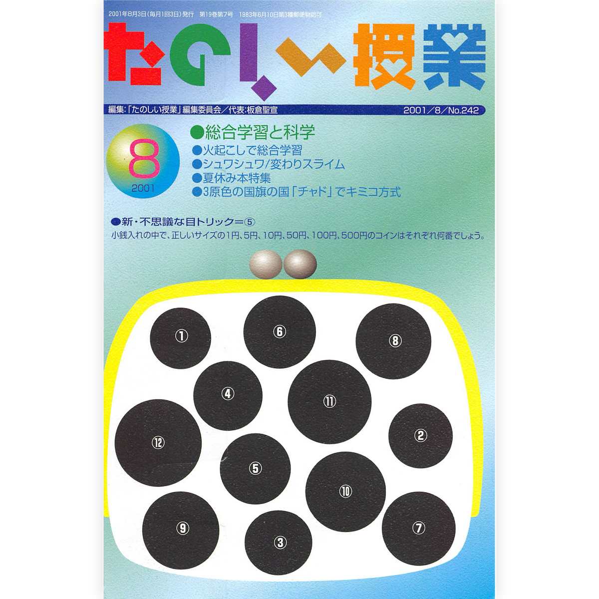 たのしい授業No.242　2001年８月号